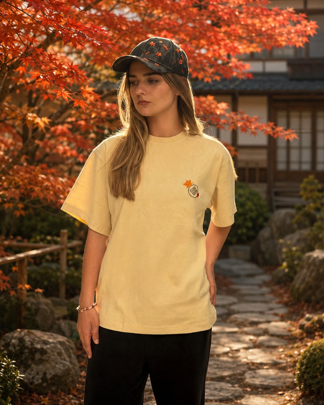 T-shirt Momiji Beige - 3 participations