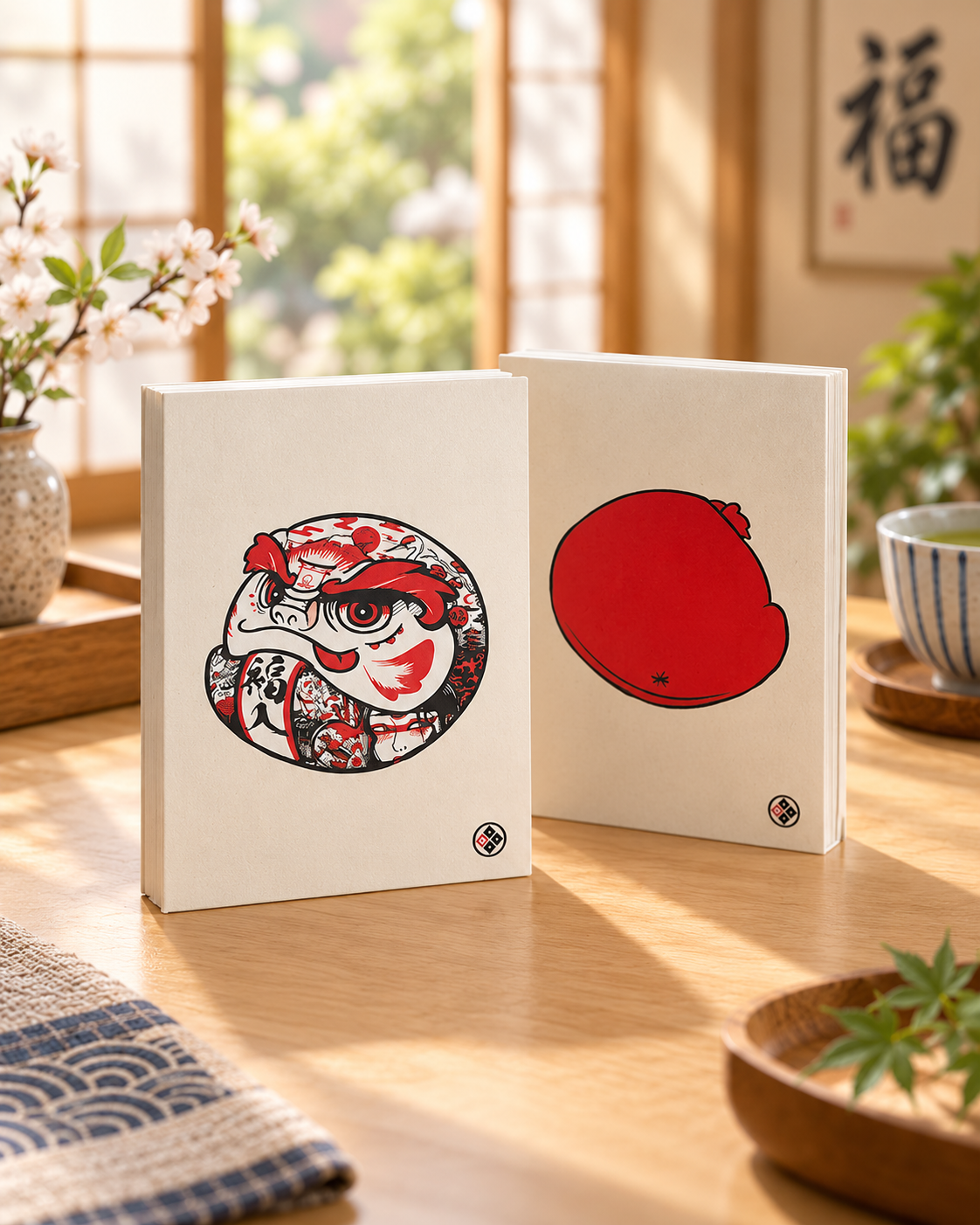 Carnet de tampons Daruma - 1 participation