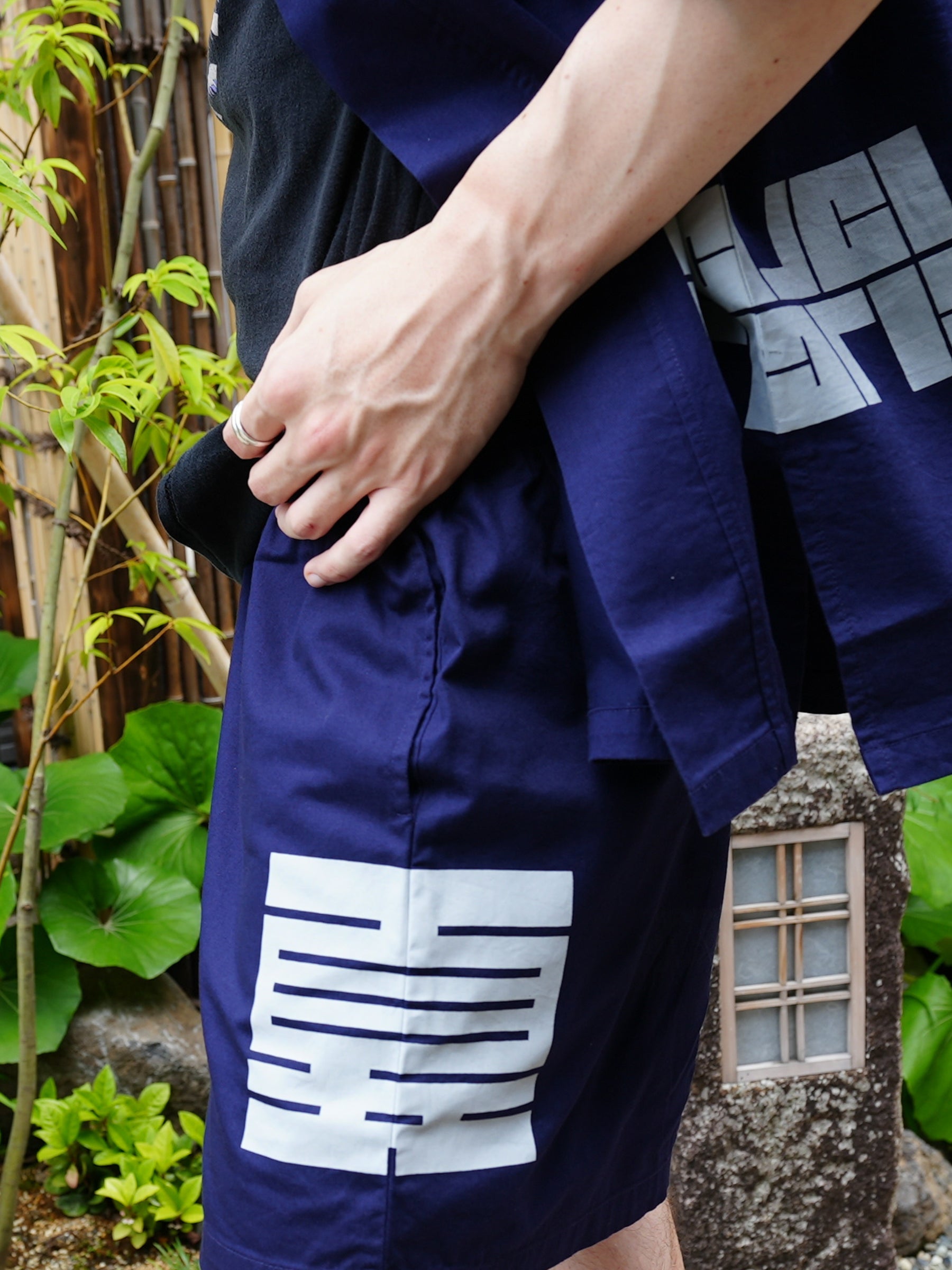 Short Navy - ensemble Yukata