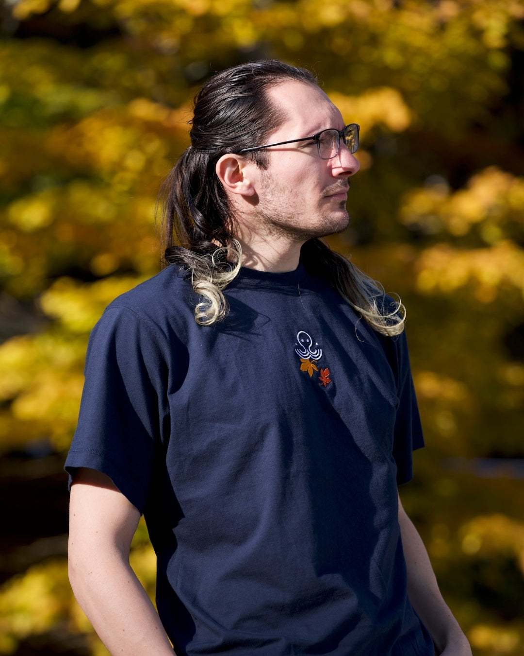 T-shirt Momiji Bleu - 3 participations