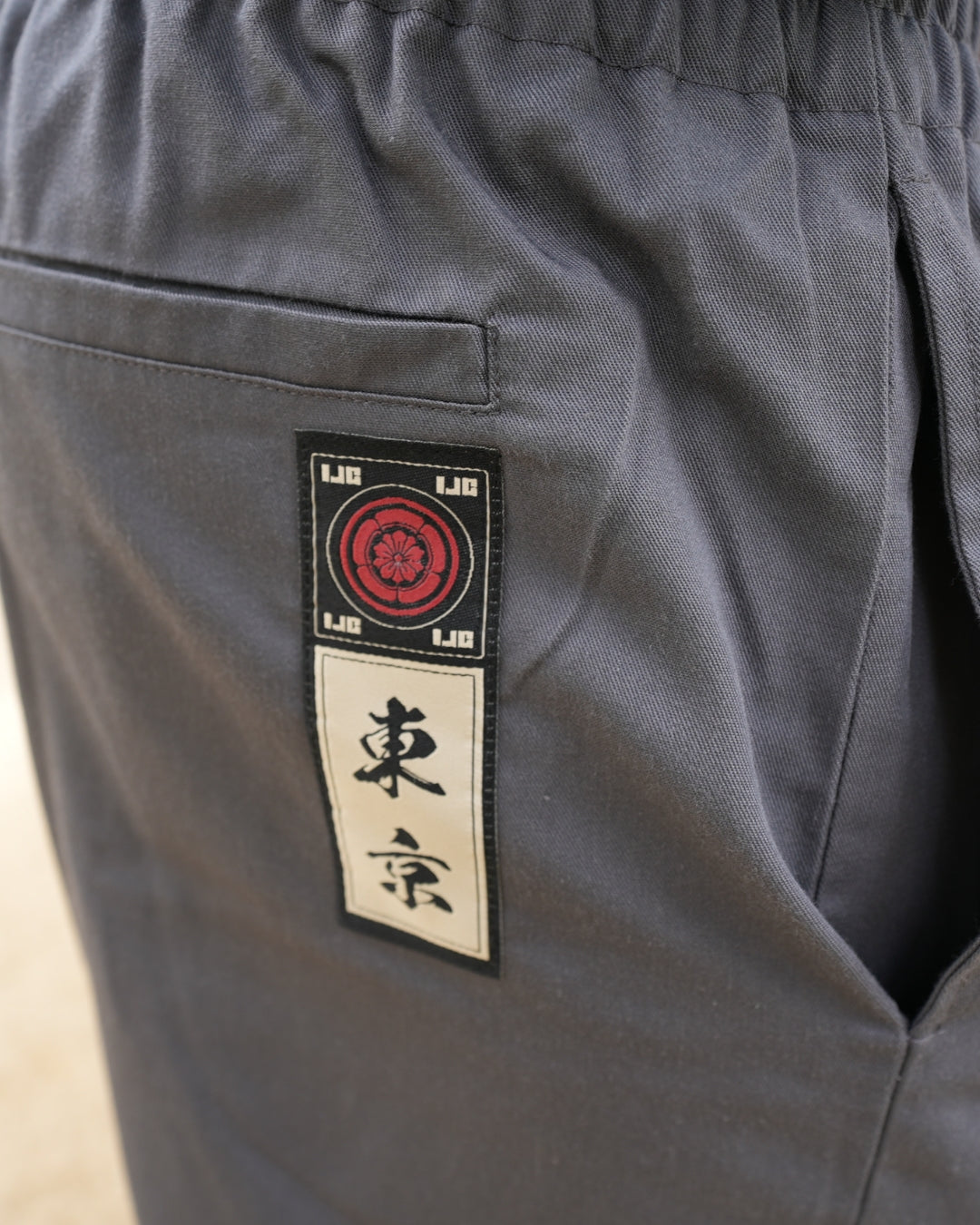 Short Gris - ensemble Yukata