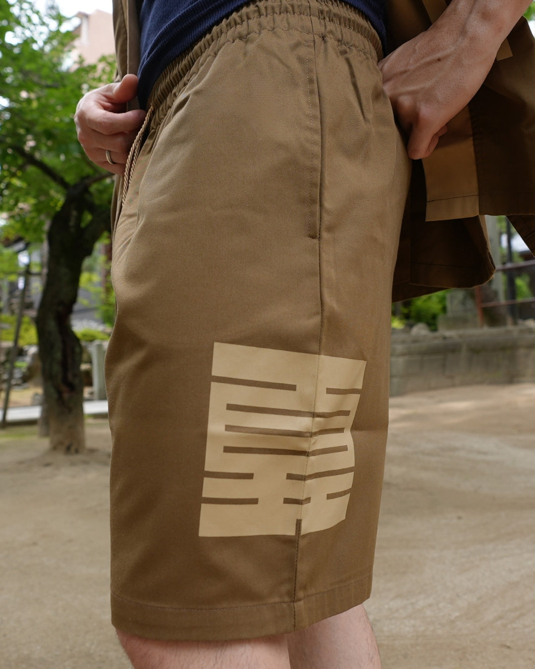 Short Beige - ensemble Yukata