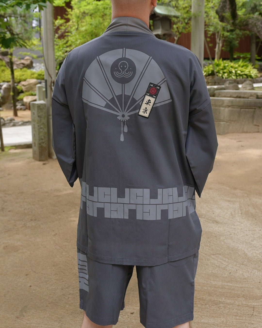 Veste Grise - ensemble Yukata