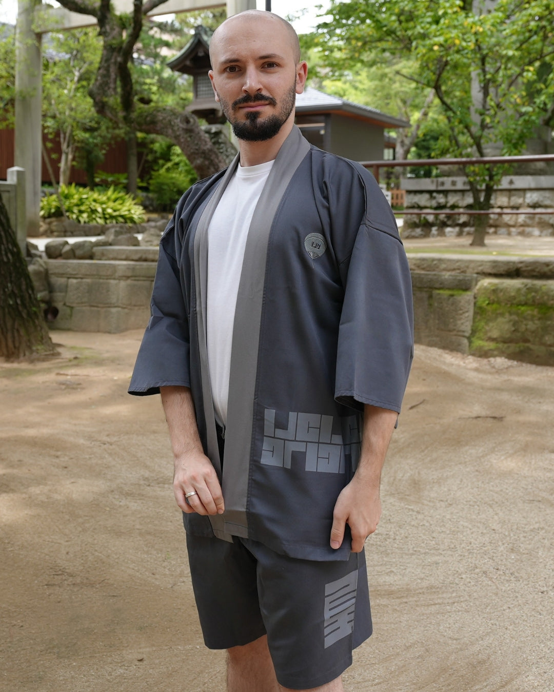 Veste Grise - ensemble Yukata