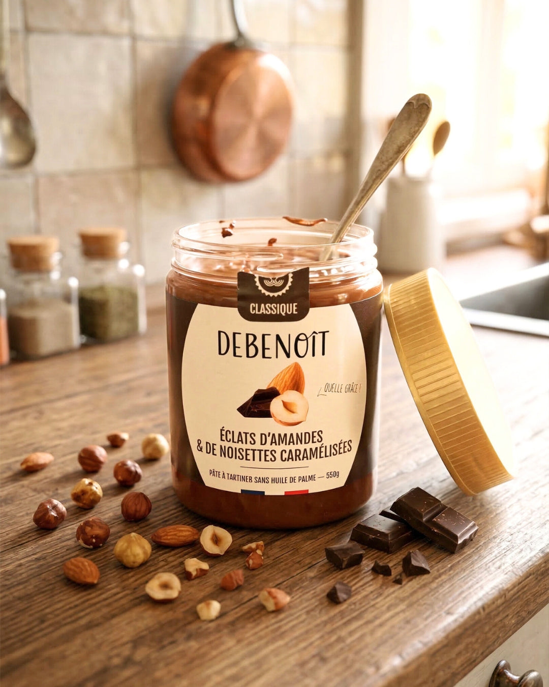 Pâte à tartiner DEBENOÎT - Classique 550g