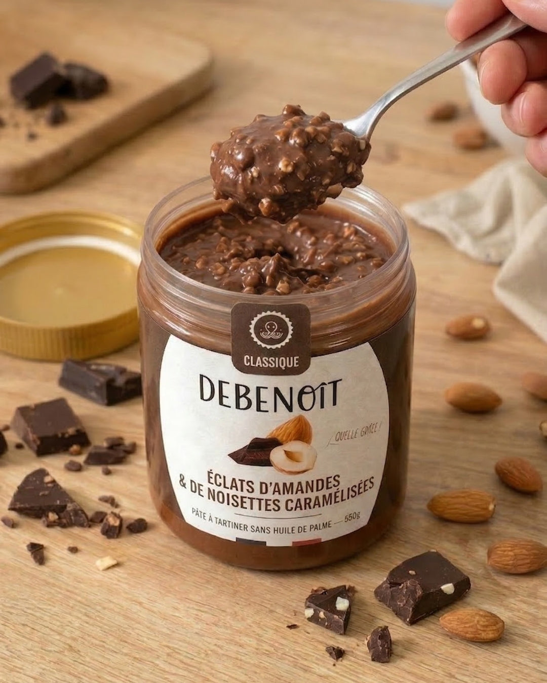 Pâte à tartiner DEBENOÎT - Classique 550g