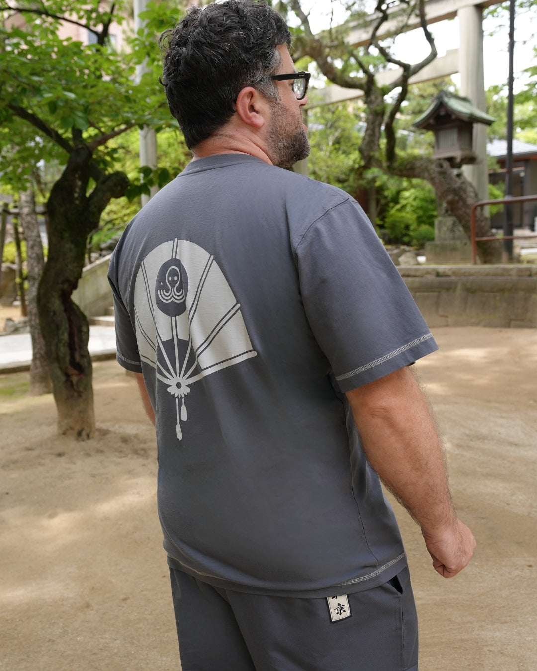 T-shirt Yukata - Gris