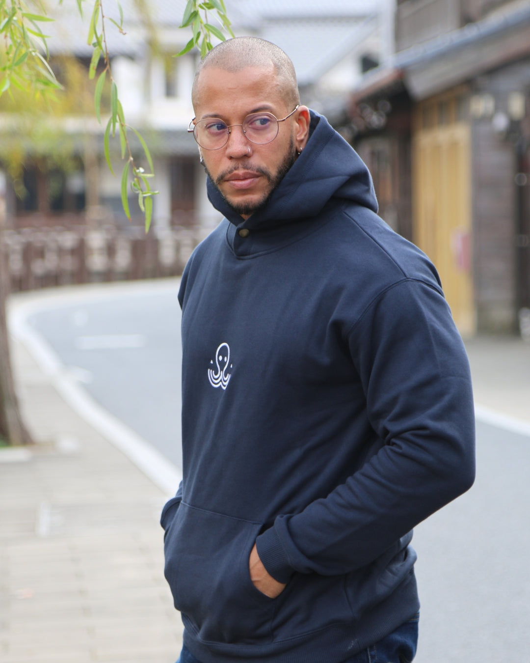 Hoodie Basics - Bleu