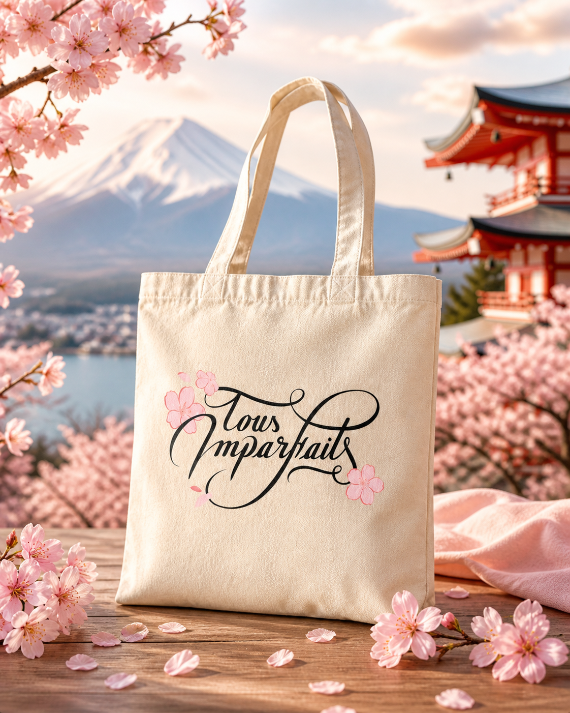 Tote Bag Sakura Beige - 1 participation