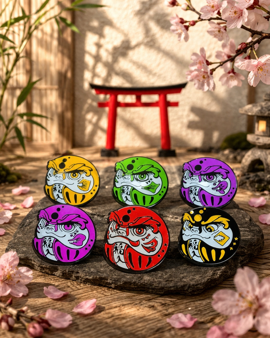 Pin's Daruma