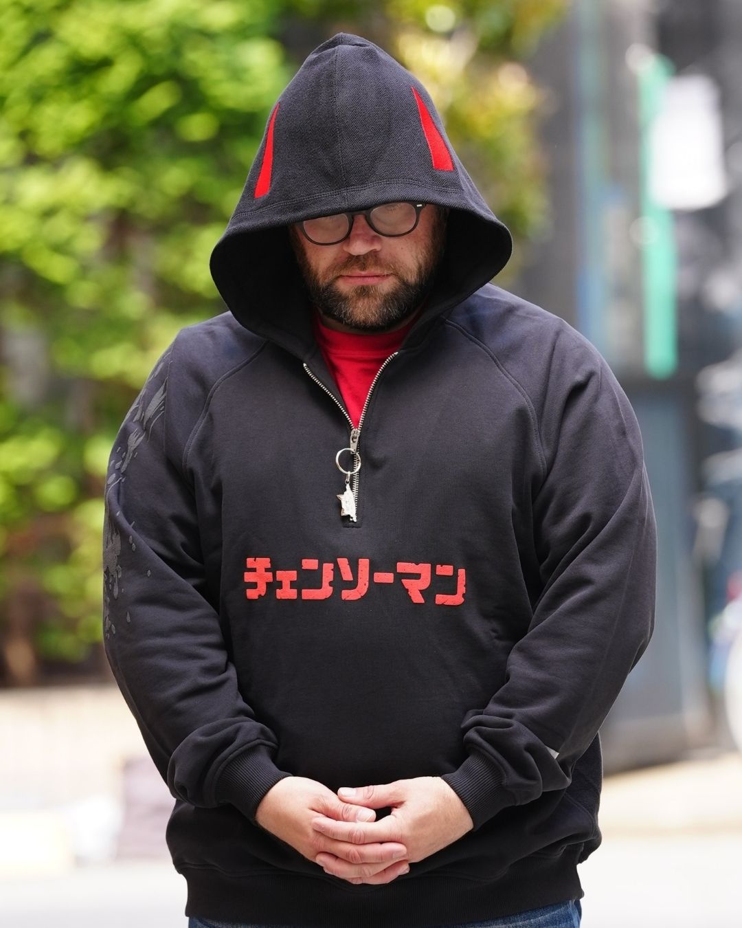 Hoodie Power Black