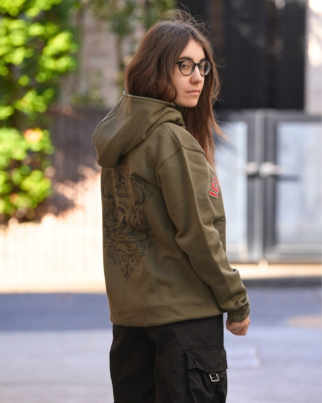 Hoodie Neo Samourai Kaki - NOUVELLE COUPE
