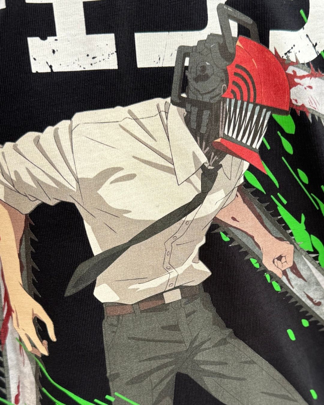 T-shirt Denji Black - Collection Chainsaw Man