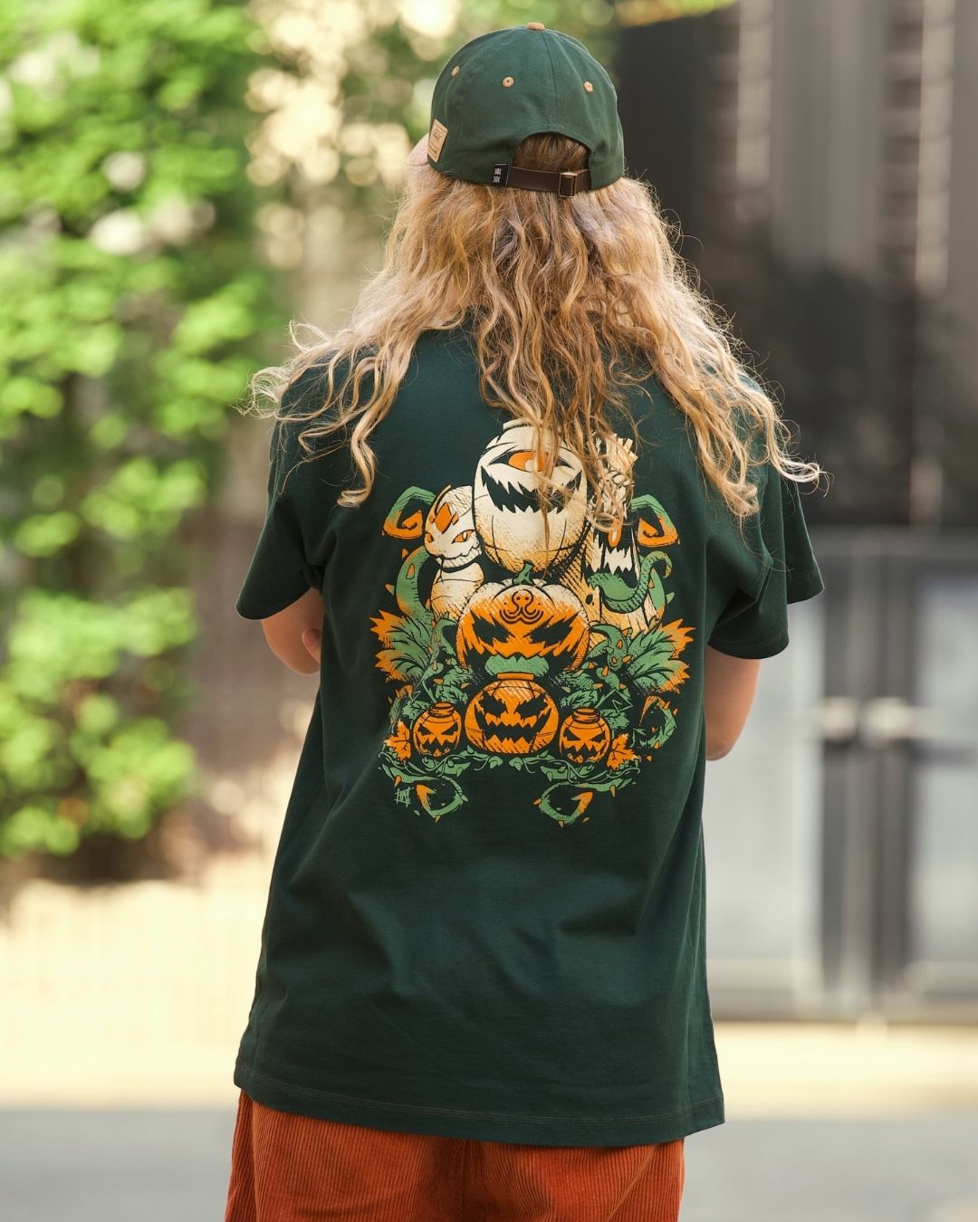 T-shirt Halloween - Vert