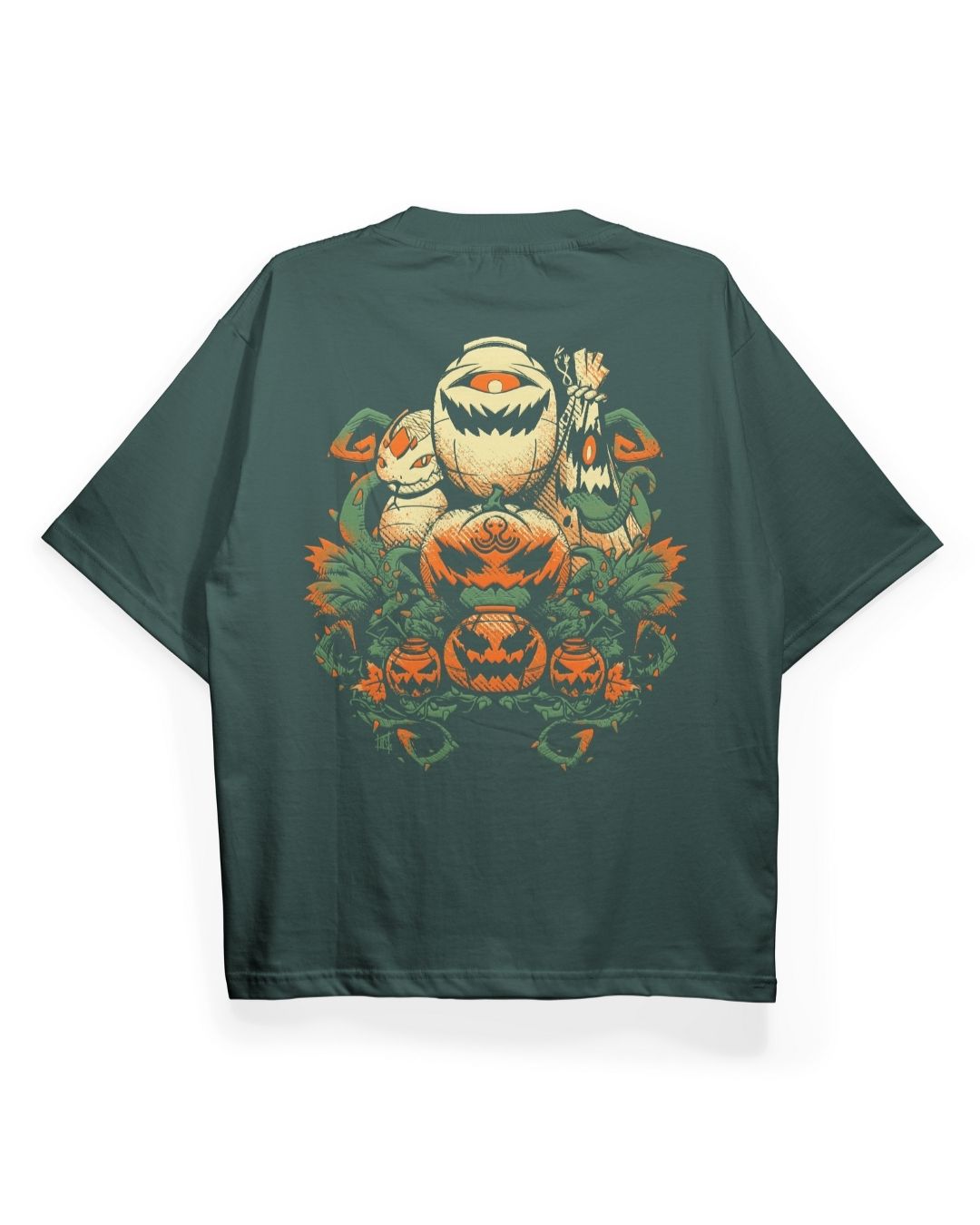 T-shirt Halloween - Vert