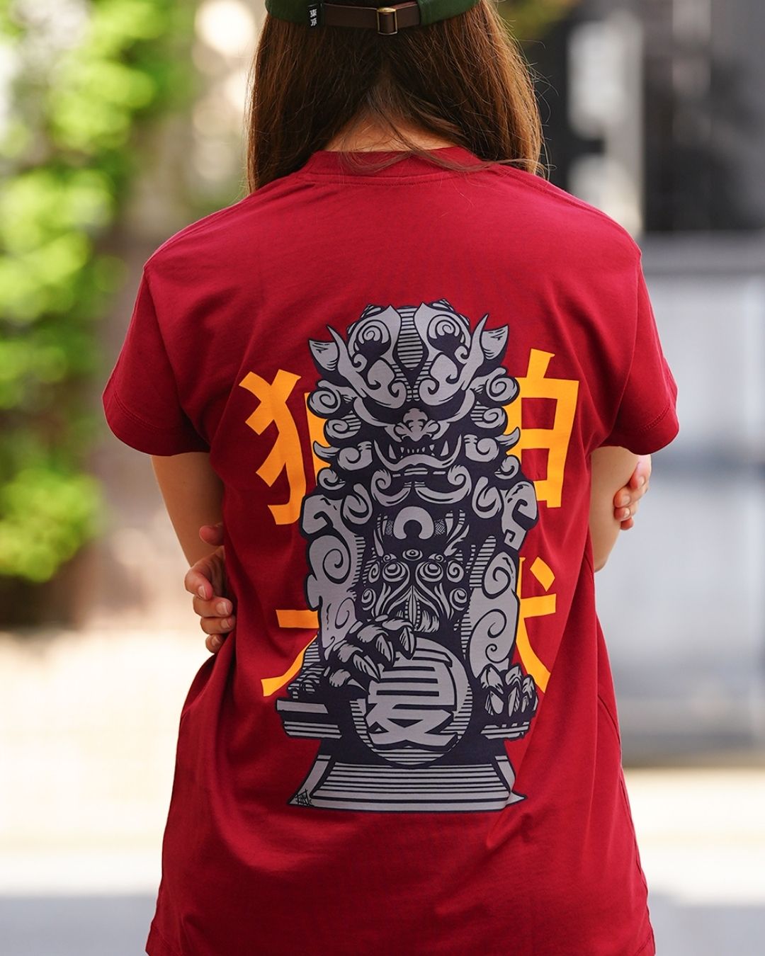 T-shirt Komainu - Rouge