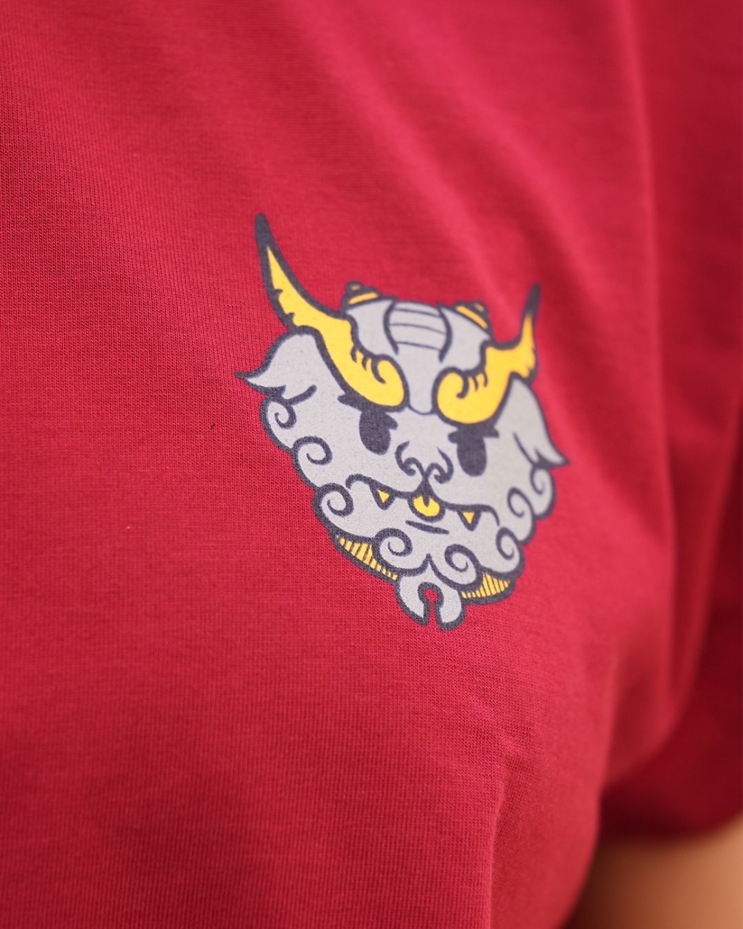 T-shirt Komainu - Rouge