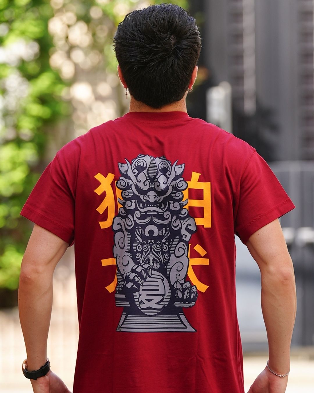 T-shirt Komainu - Rouge