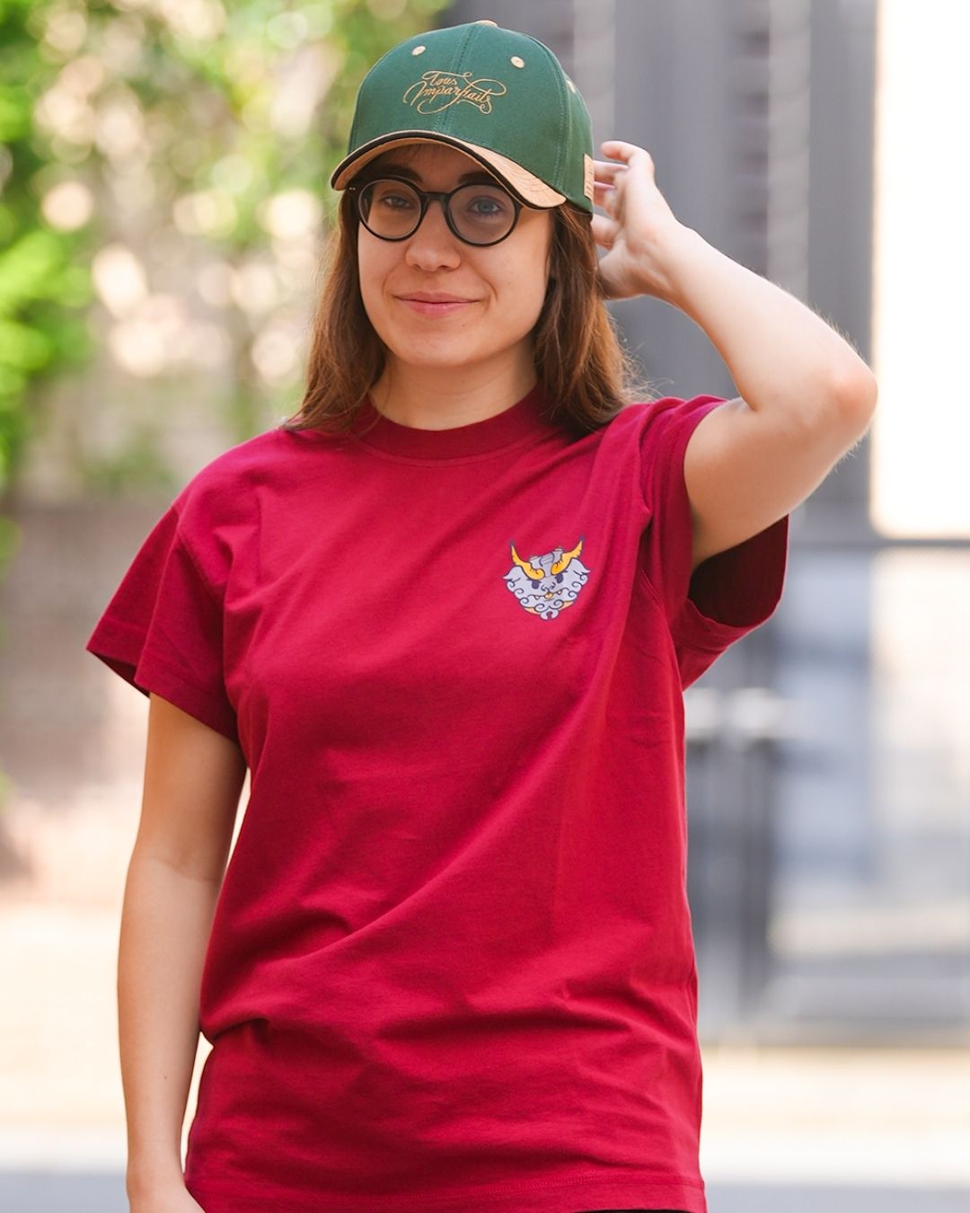 T-shirt Komainu - Rouge