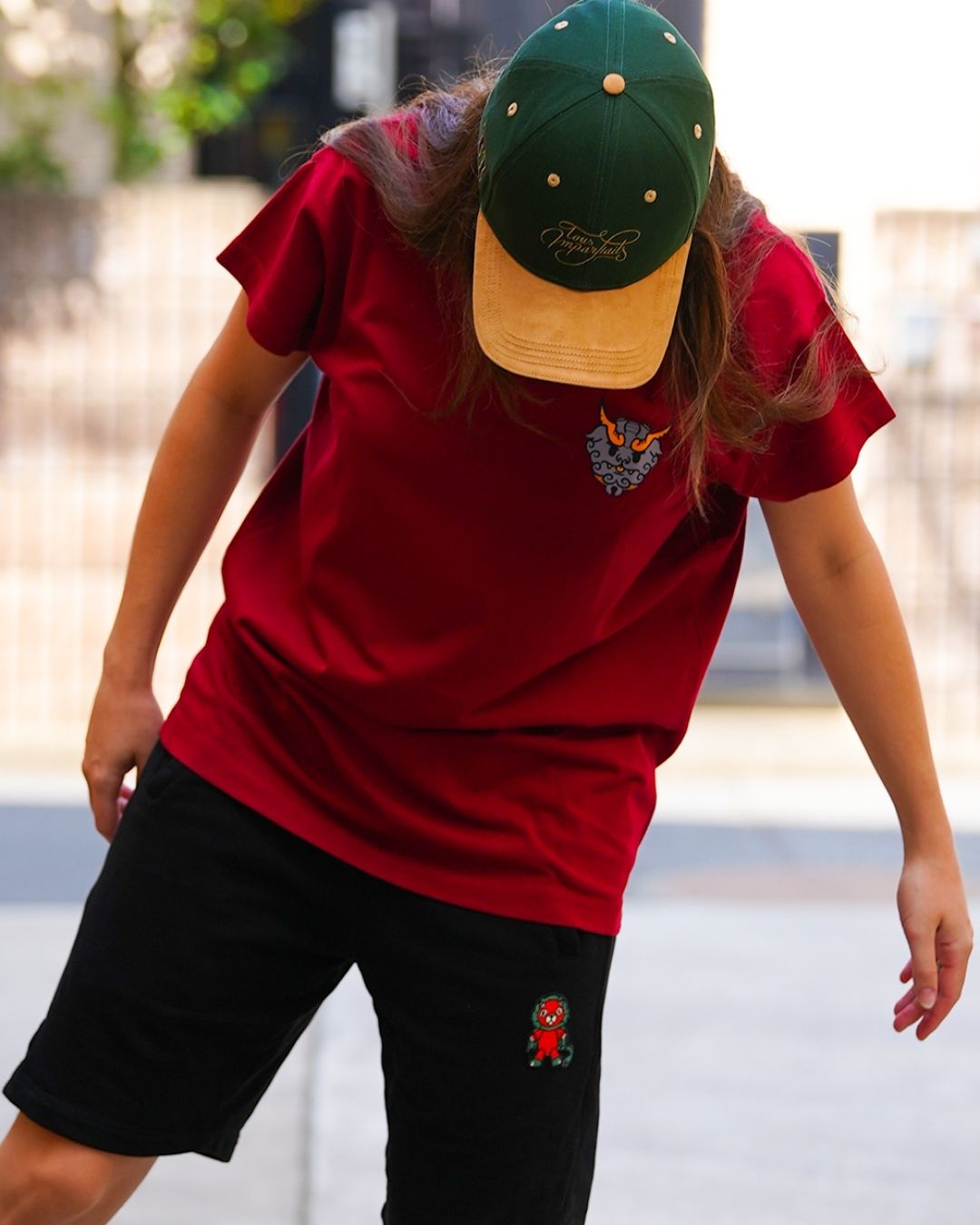 T-shirt Komainu - Rouge