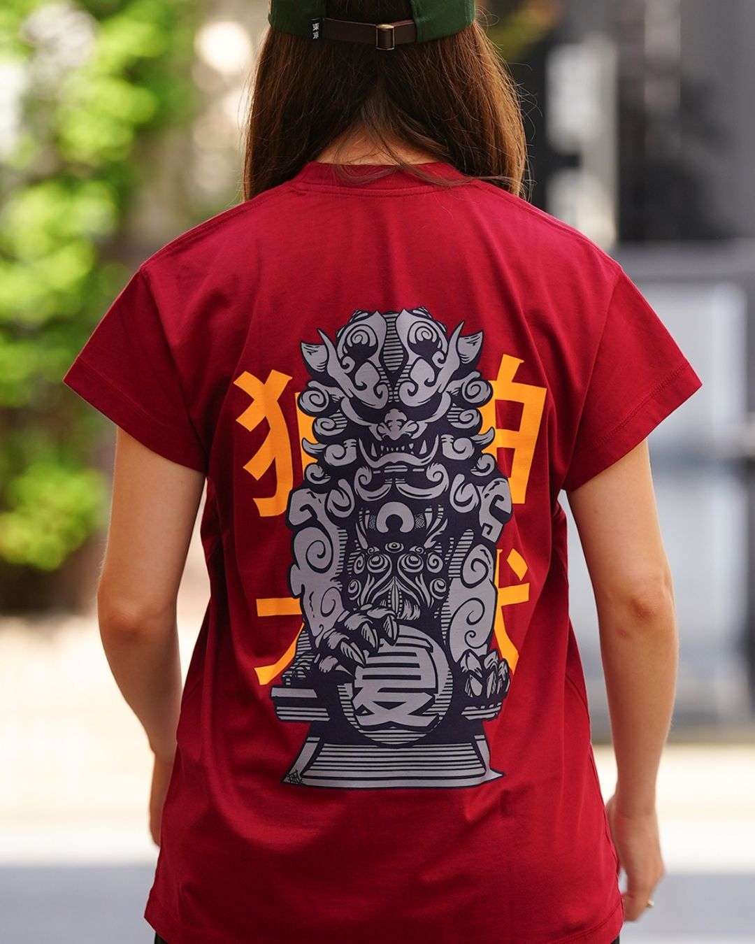 T-shirt Komainu - Rouge