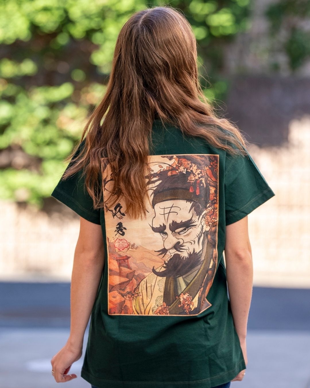 T-shirt Matsunaga - Vert