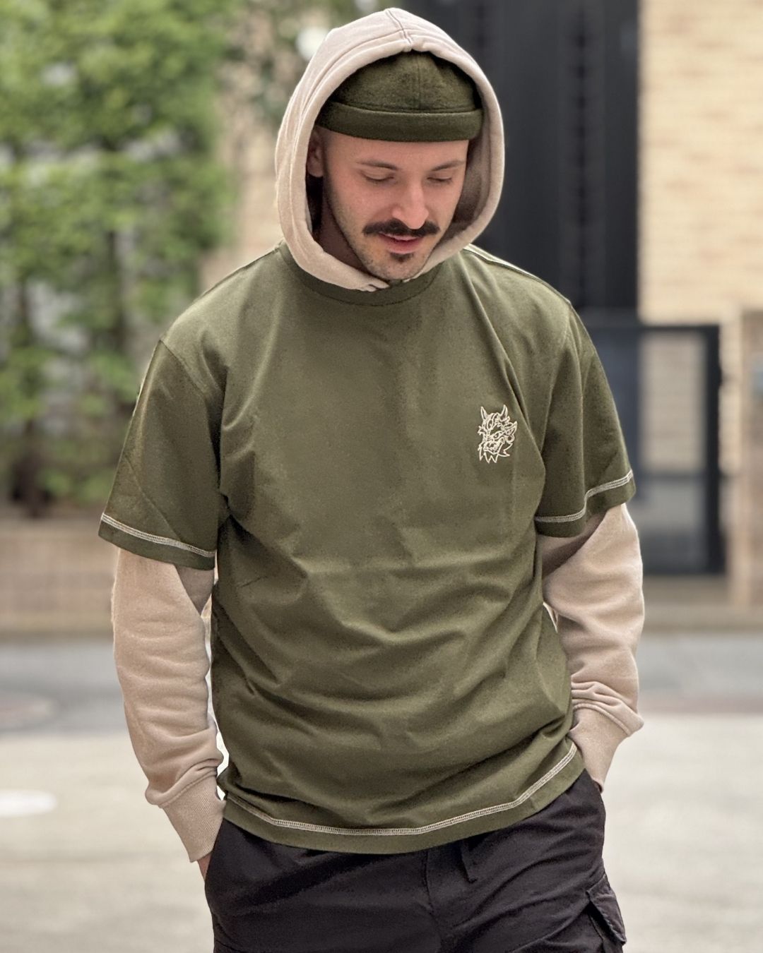 T-shirt Yokai - Kaki