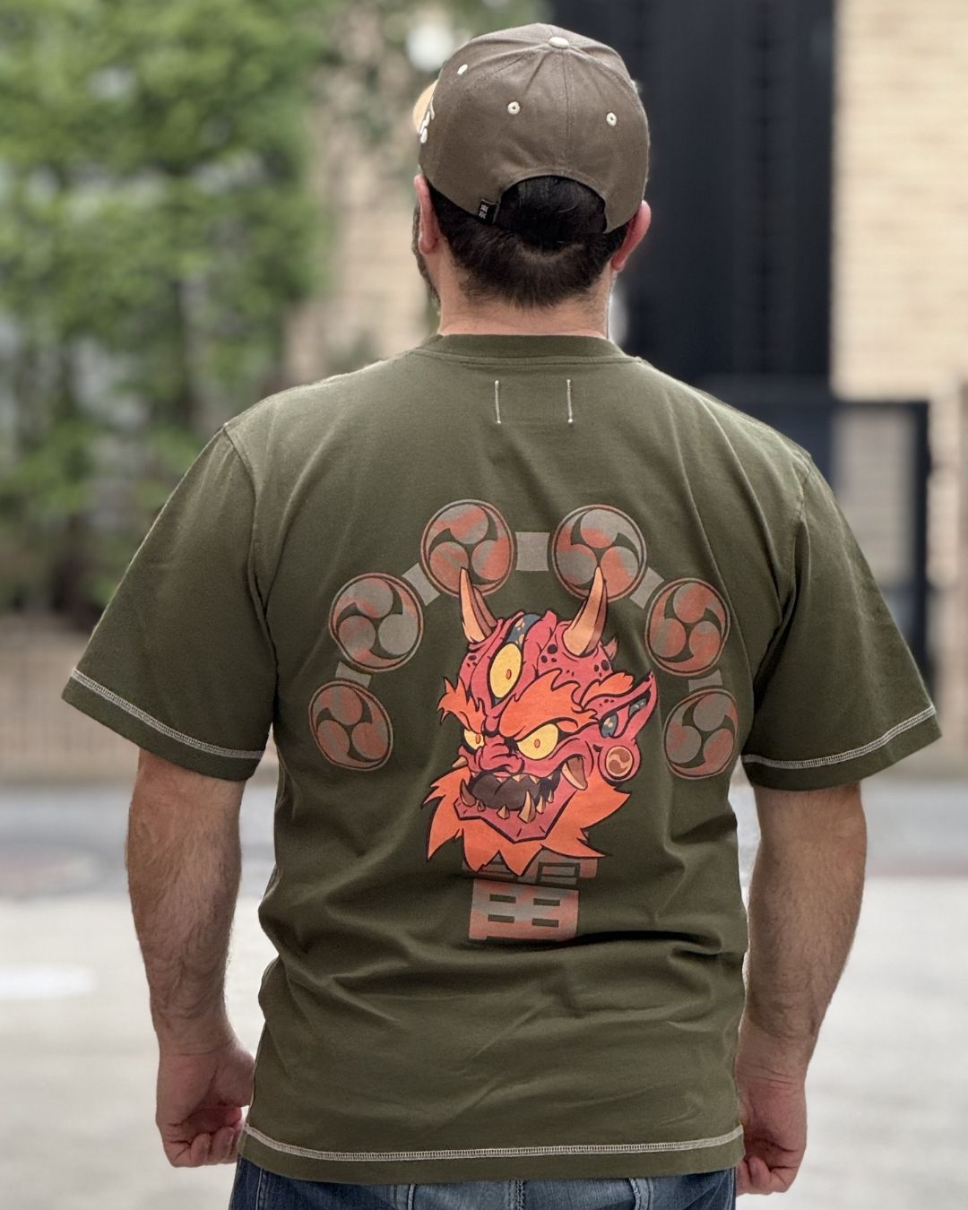 T-shirt Yokai - Kaki