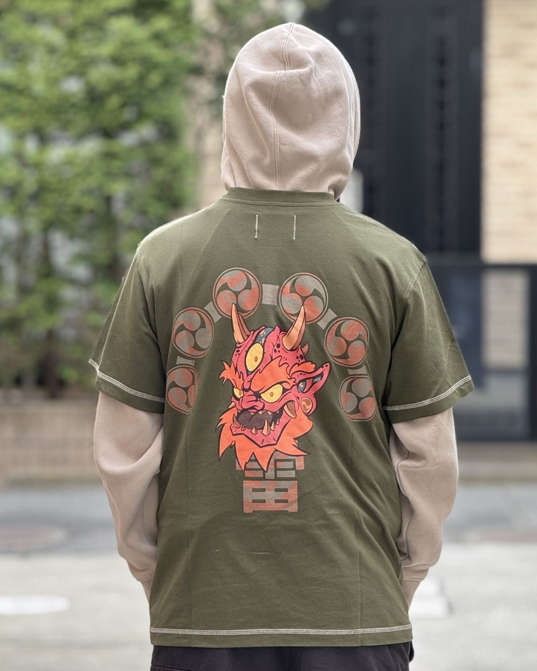 T-shirt Yokai - Kaki