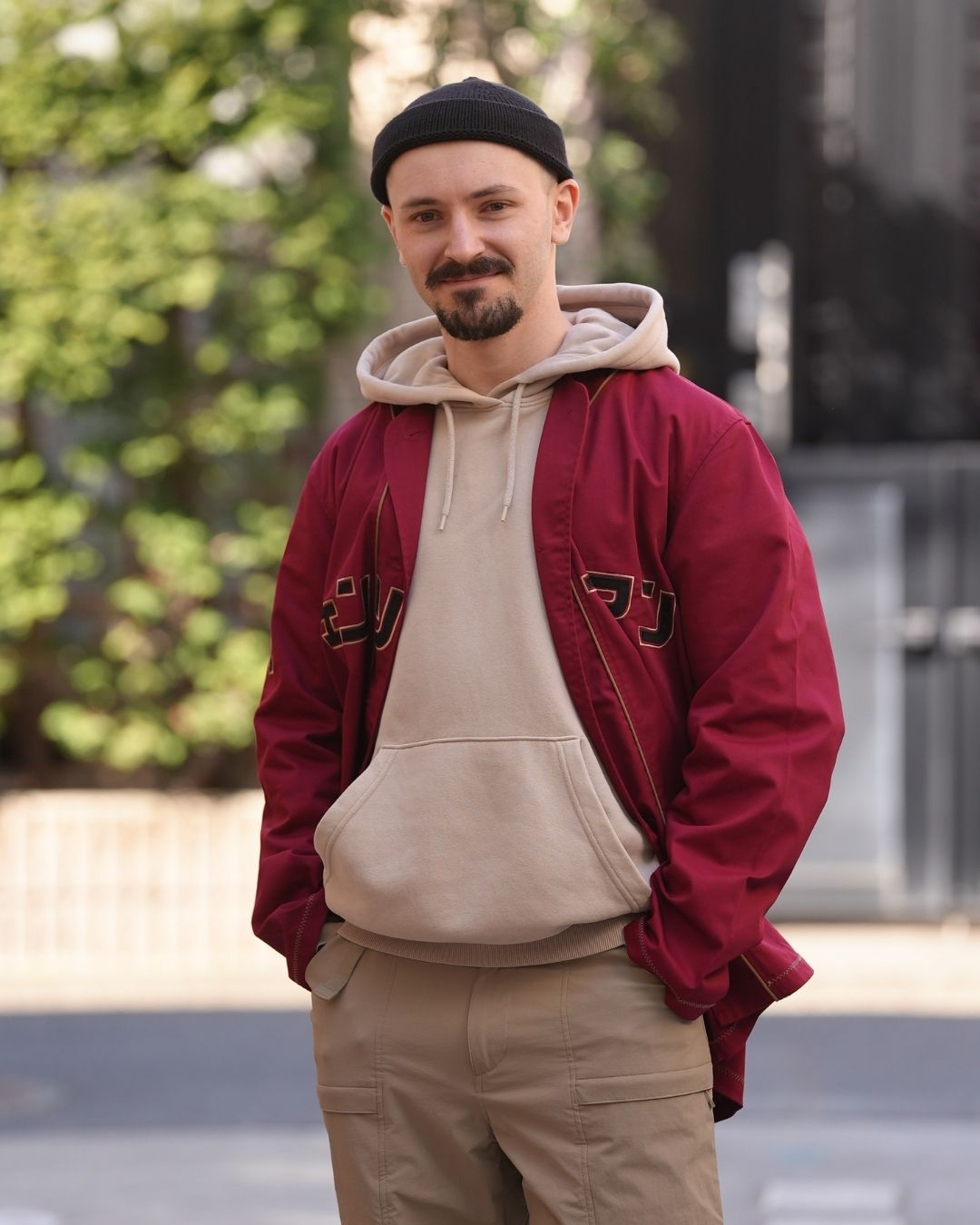 Veste Baseball Chainsaw Man - Pochita Red