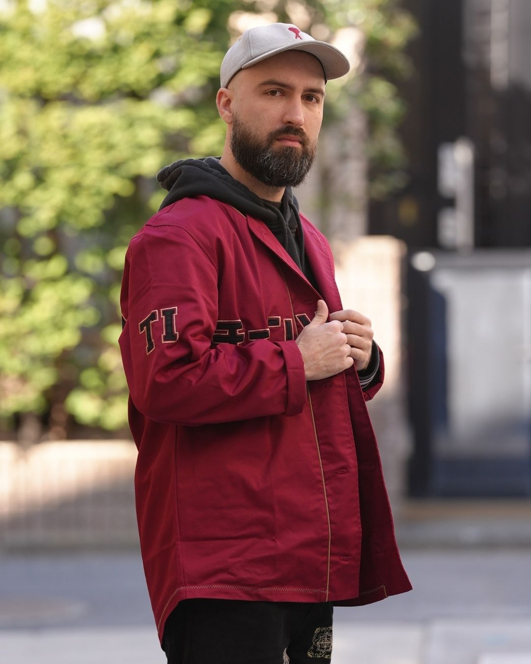 Veste Baseball Chainsaw Man - Pochita Red