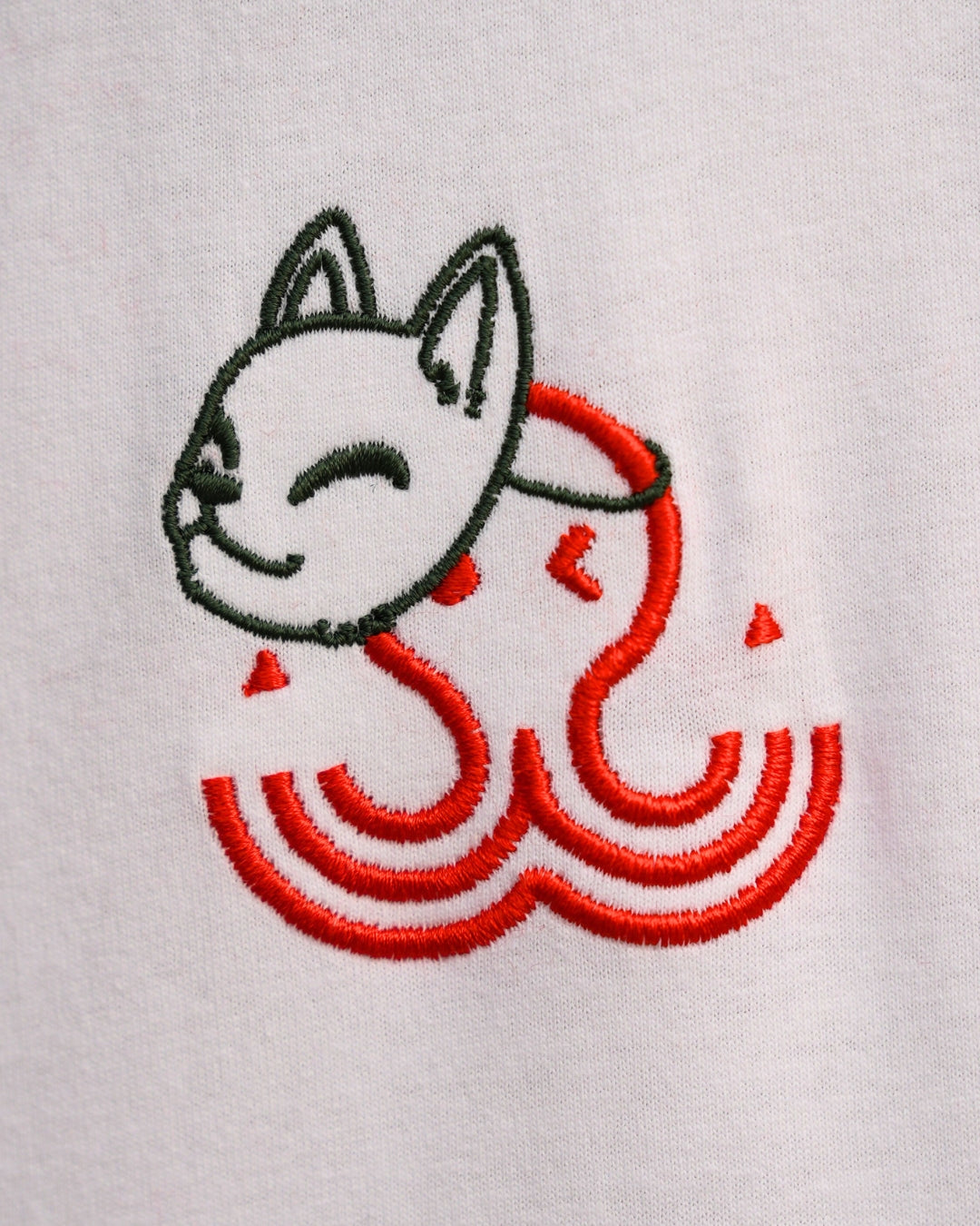 T-shirt Kitsune - White