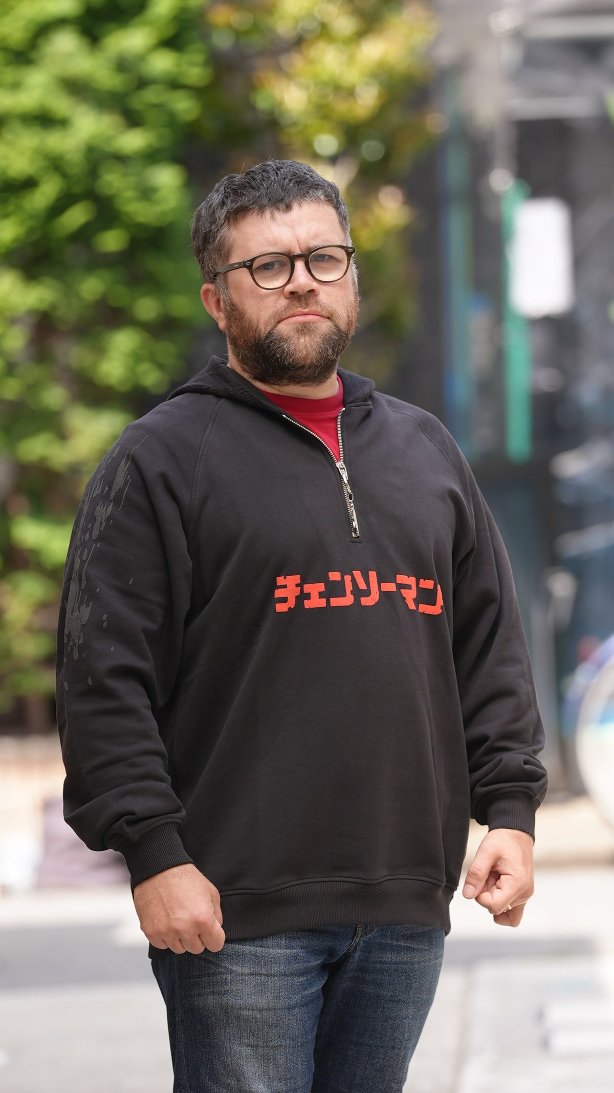 Hoodie Power Black