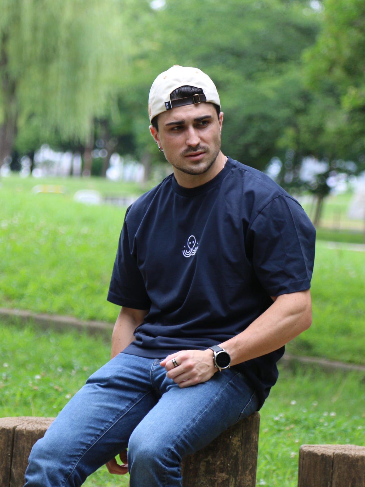 T-shirt IJC Bleu foncé