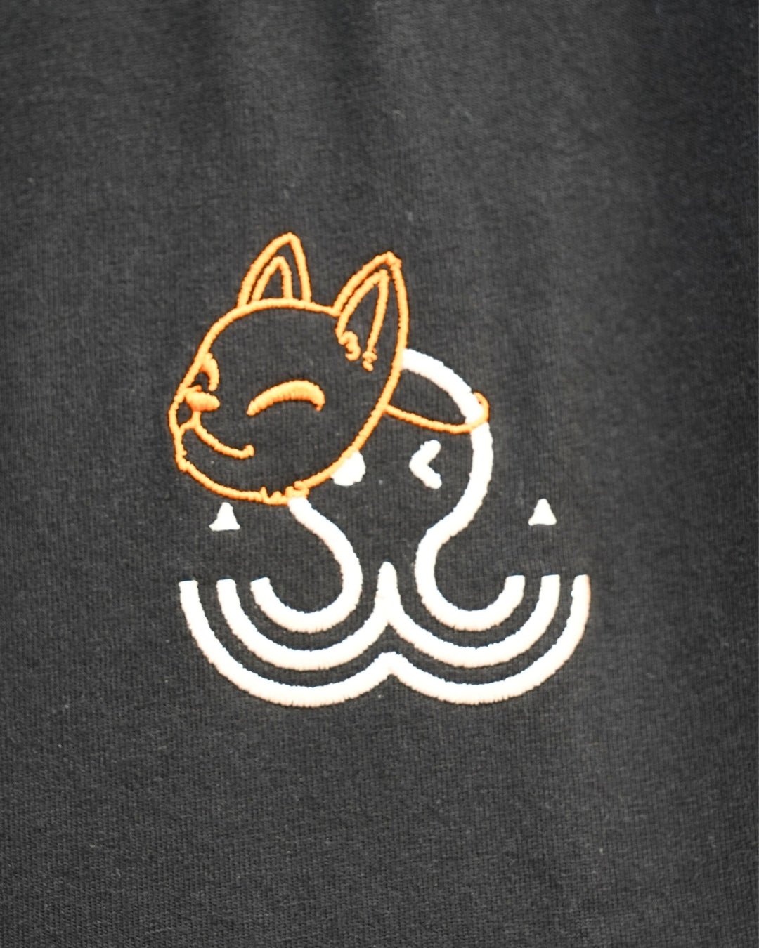 T-shirt Kitsune - Black