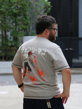 T-shirt Denji Gris - Collection Chainsaw Man