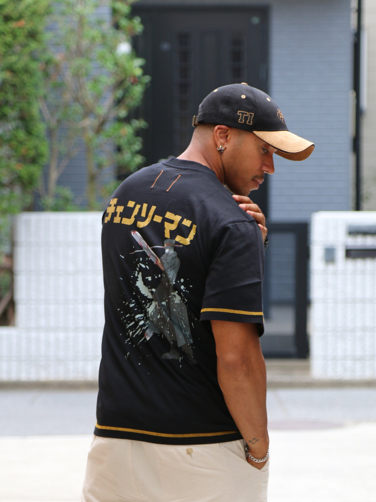 T-shirt Katana Noir - Collection Chainsaw Man