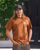 T-shirt Hyakki Yagyō – Brun
