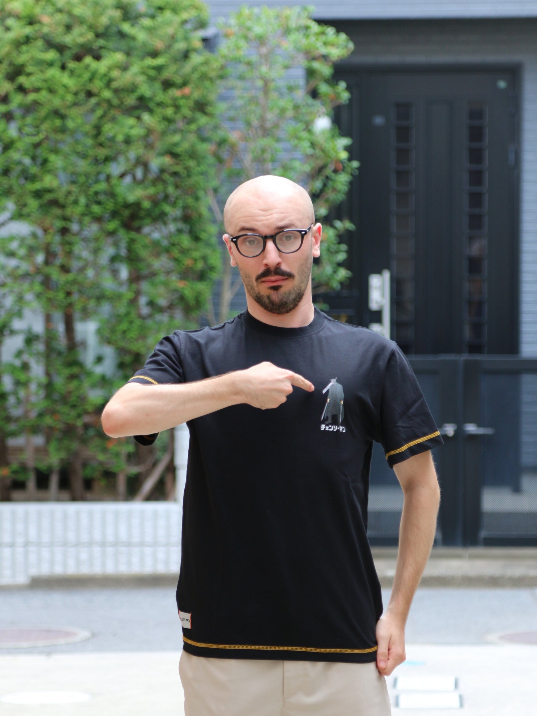 T-shirt Katana Noir - Collection Chainsaw Man