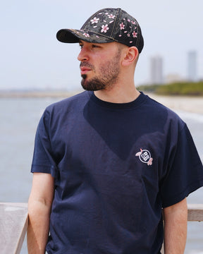 T-shirt Sakura - Bleu (3 participations)