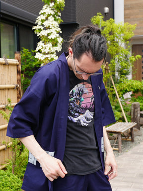 Veste Navy - ensemble Yukata