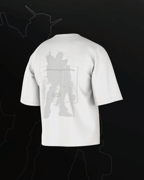 T-shirt Mecha - White