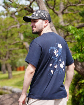 T-shirt Sakura - Bleu (3 participations)