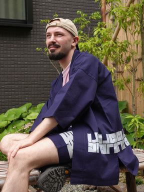 Veste Navy - ensemble Yukata