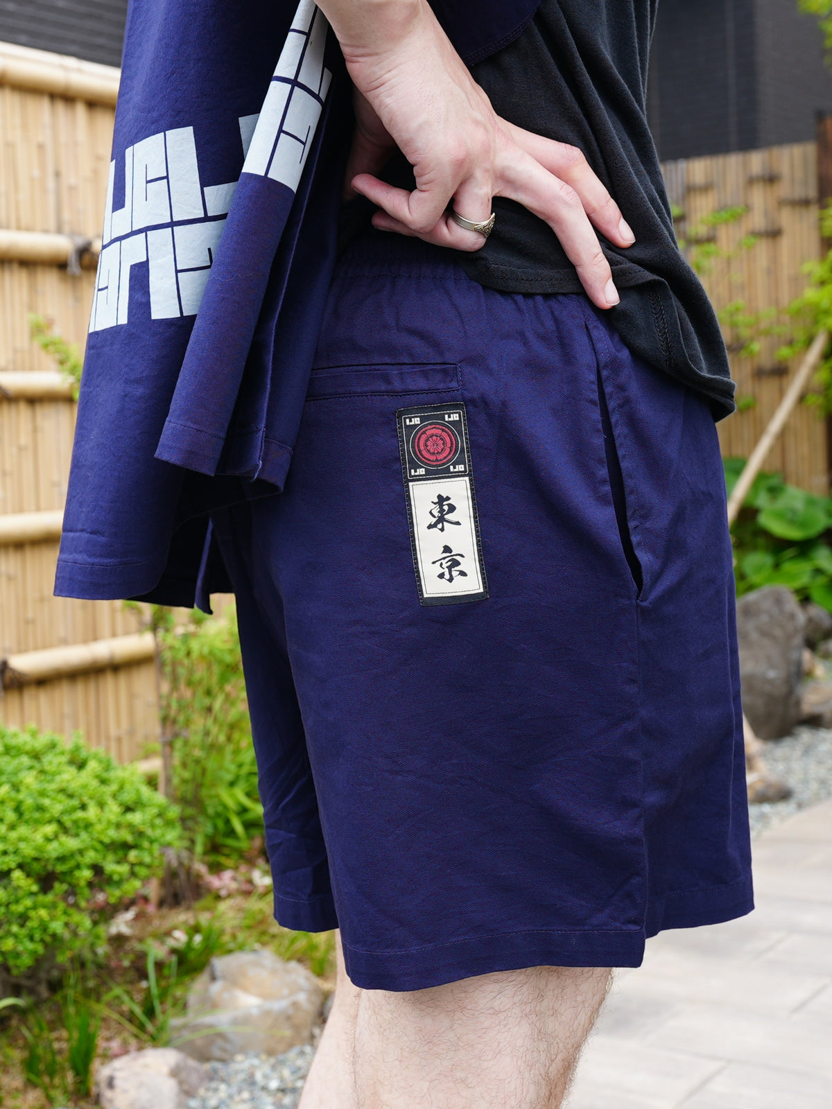 Short Navy - ensemble Yukata