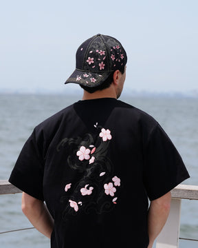 T-shirt Sakura - Noir