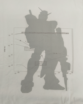 T-shirt Mecha - White