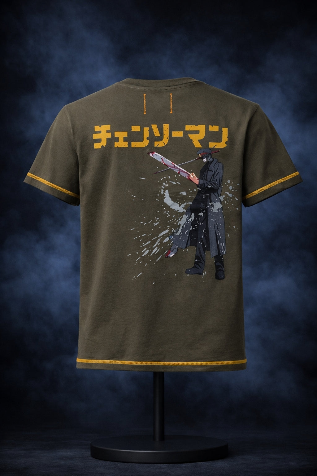 T-shirt Katana Kaki - Collection Chainsaw Man