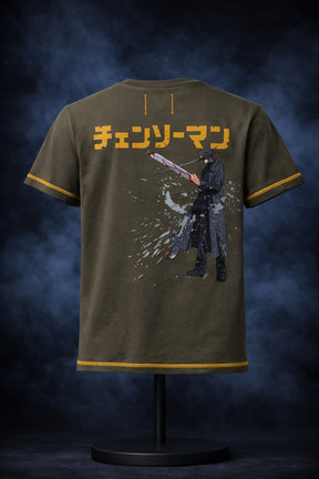 T-shirt Katana Kaki - Collection Chainsaw Man