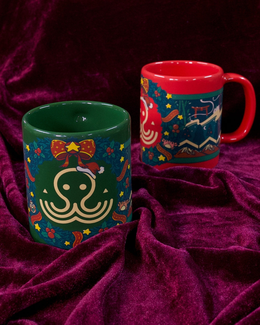 Mug noël vert
